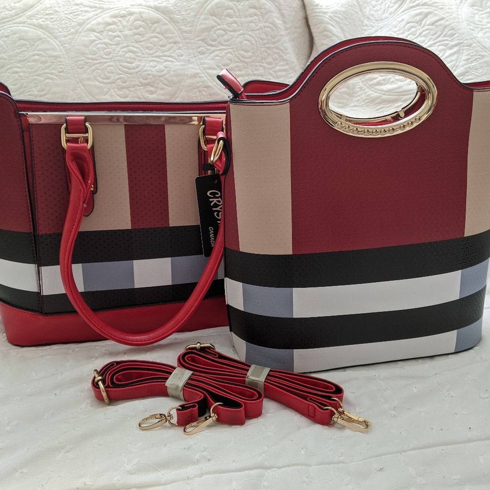 Crystal Double purse